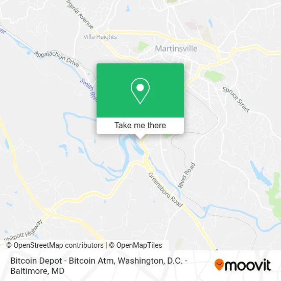Bitcoin Depot - Bitcoin Atm map