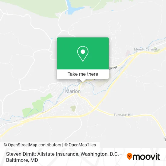 Steven Dimit: Allstate Insurance map