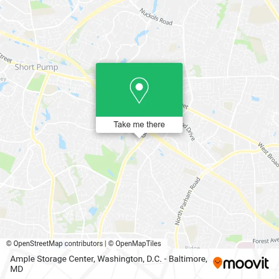 Ample Storage Center map