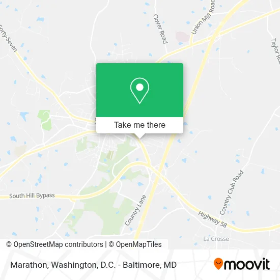 Marathon map