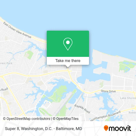 Super 8 map