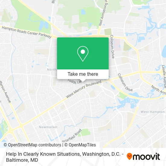 Help In Clearly Known Situations map