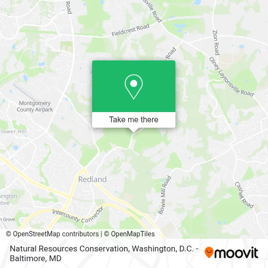 Natural Resources Conservation map