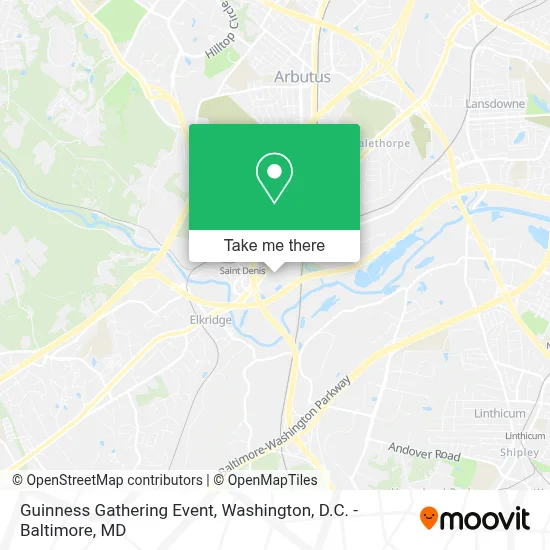 Guinness Gathering Event map