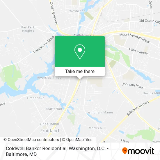 Coldwell Banker Residential map
