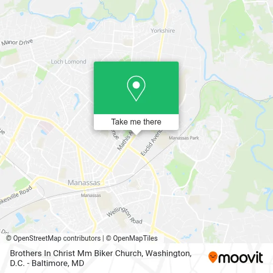 Brothers In Christ Mm Biker Church map