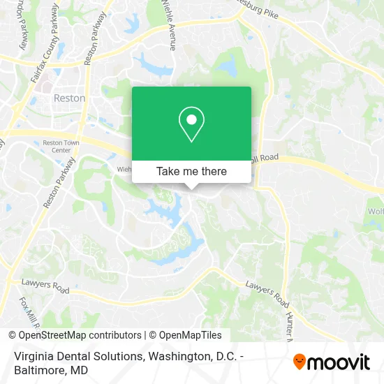Virginia Dental Solutions map