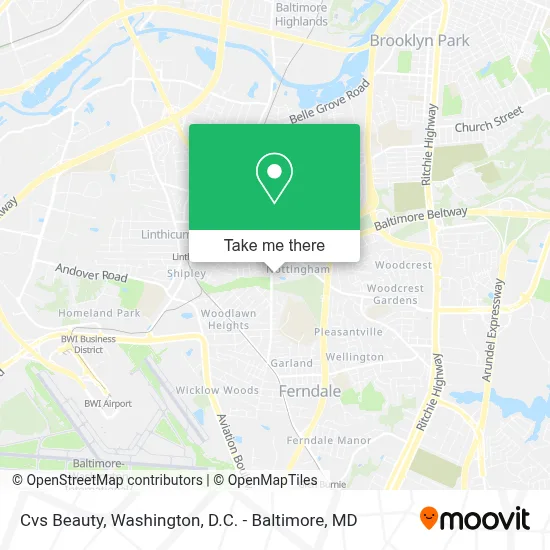 Cvs Beauty map