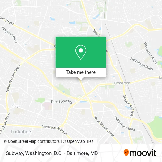 Subway map
