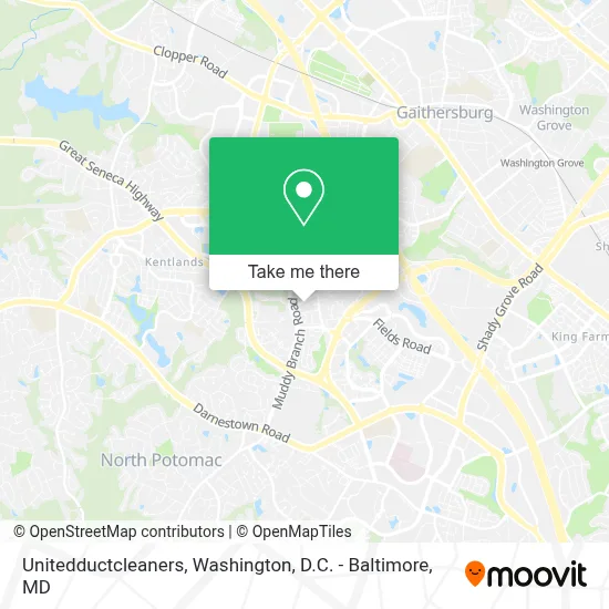 Unitedductcleaners map