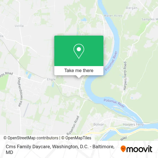 Cms Family Daycare map