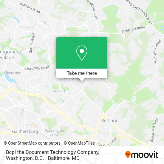 Bcpi the Document Technology Company map