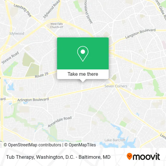 Tub Therapy map