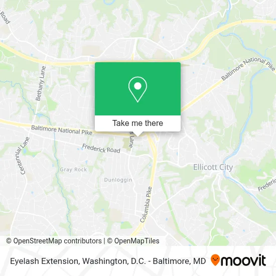 Eyelash Extension map