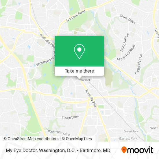 My Eye Doctor map