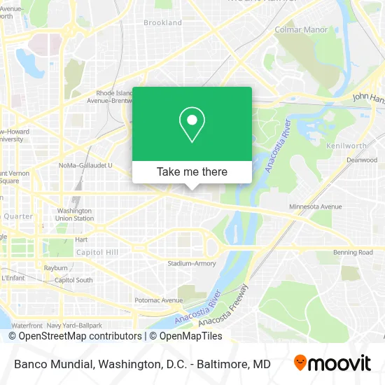 Banco Mundial map