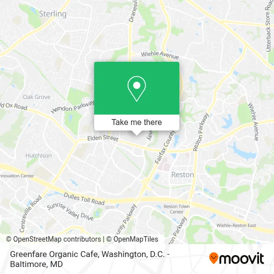 Greenfare Organic Cafe map