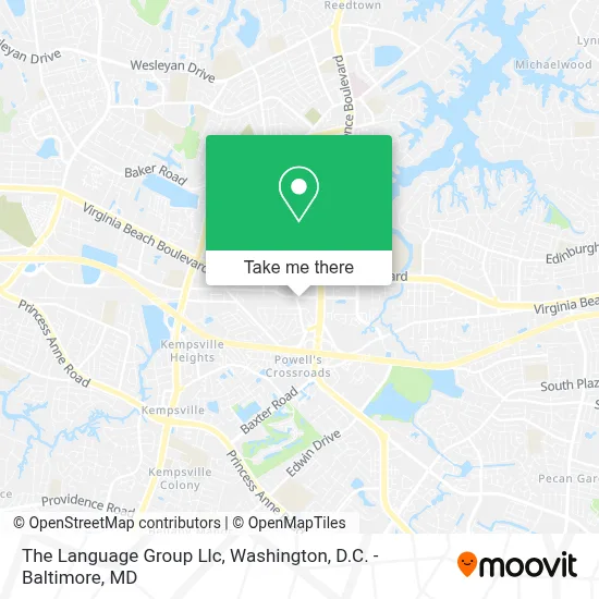 The Language Group Llc map