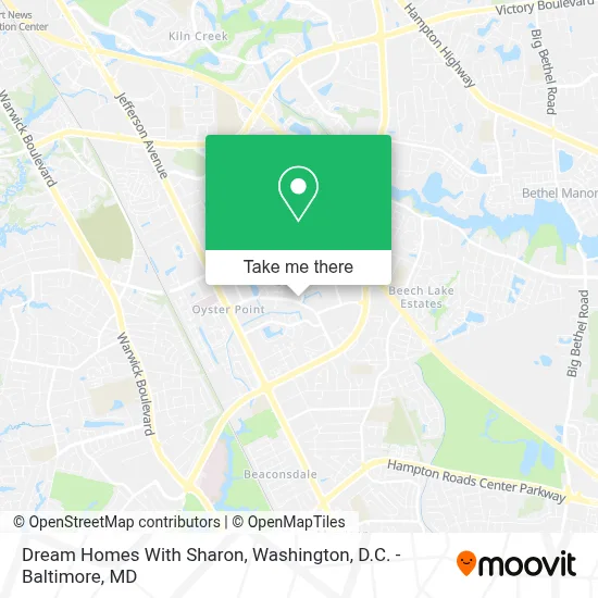 Dream Homes With Sharon map