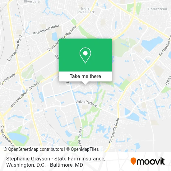 Stephanie Grayson - State Farm Insurance map