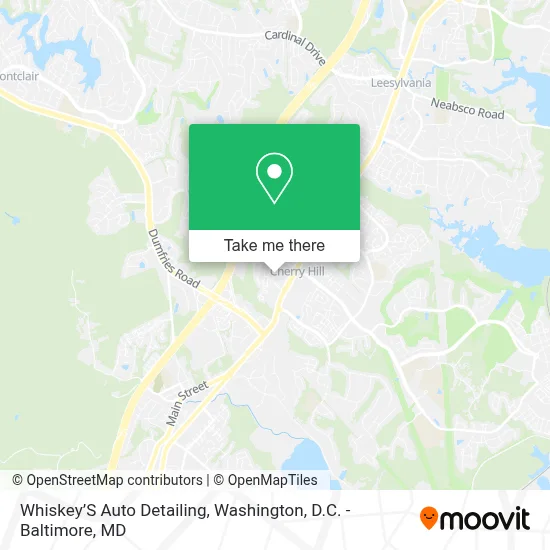 Whiskey’S Auto Detailing map