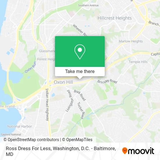 Ross Dress For Less map