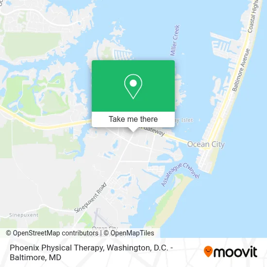 Phoenix Physical Therapy map