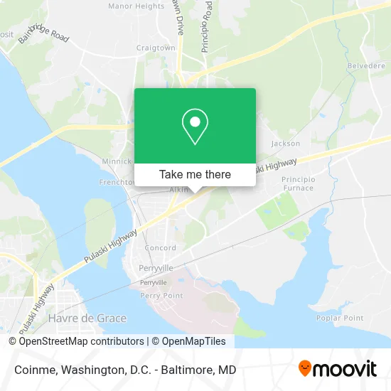 Coinme map