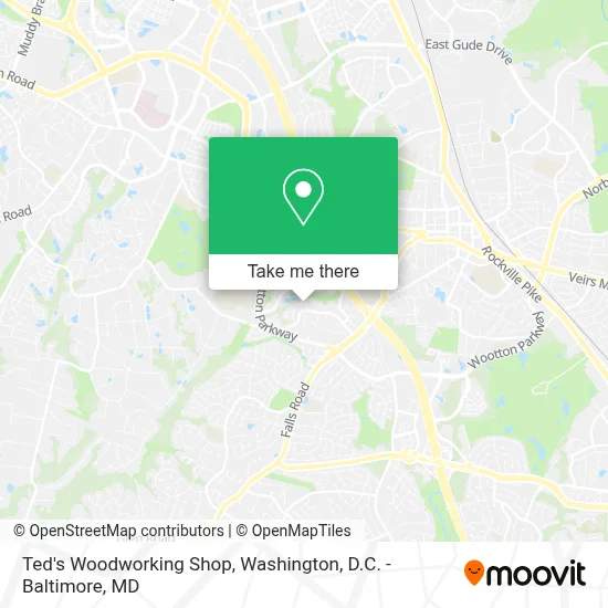 Ted's Woodworking Shop map