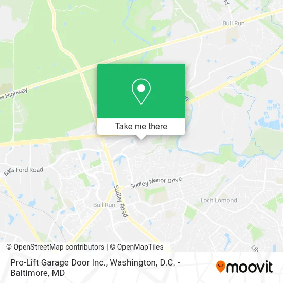 Pro-Lift Garage Door Inc. map