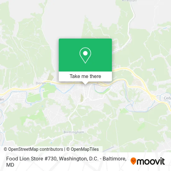Food Lion Store #730 map