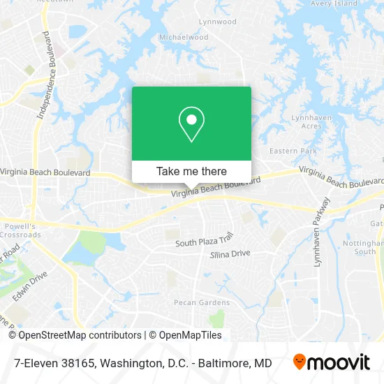 7-Eleven 38165 map