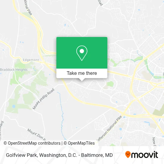 Golfview Park map