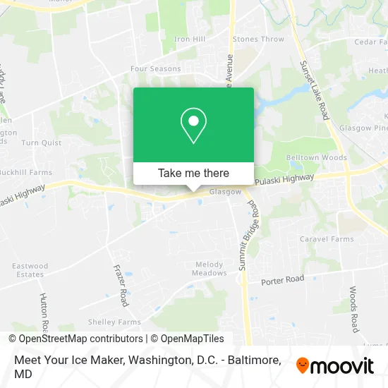 Meet Your Ice Maker map