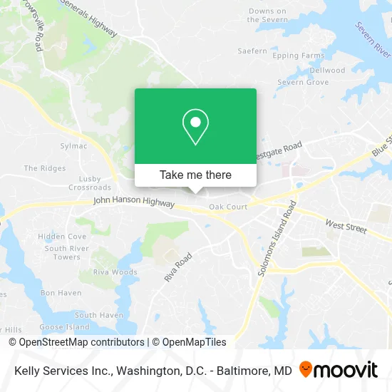 Kelly Services Inc. map