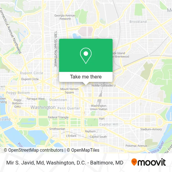 Mir S. Javid, Md map