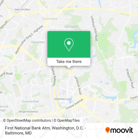 First National Bank Atm map