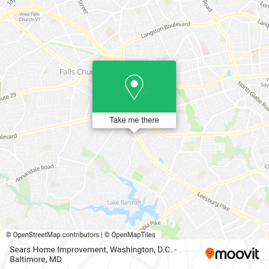 Sears Home Improvement map