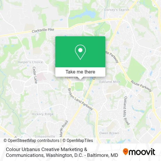 Colour Urbanus Creative Marketing & Communications map