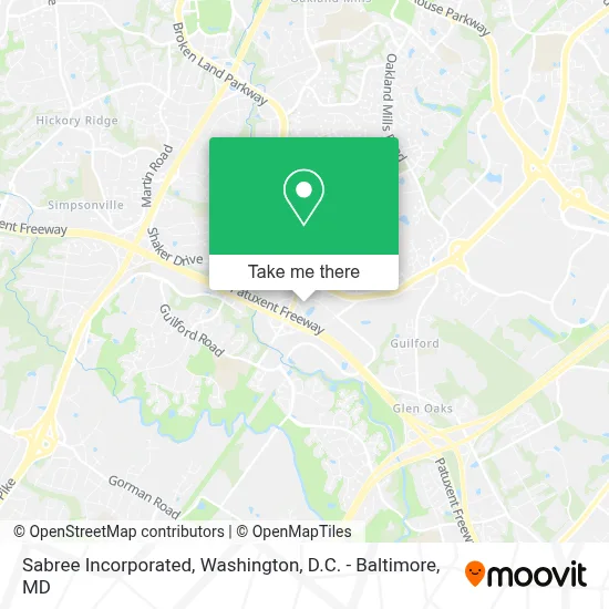 Sabree Incorporated map