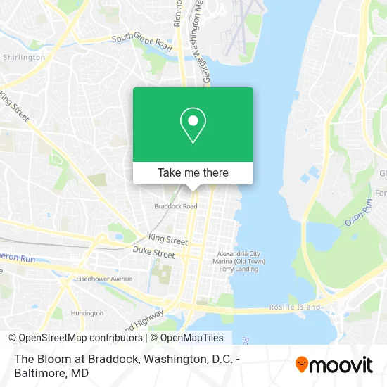 The Bloom at Braddock map