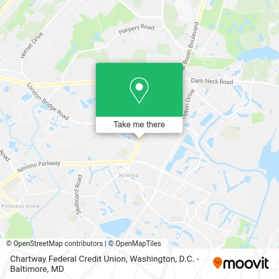 Chartway Federal Credit Union map
