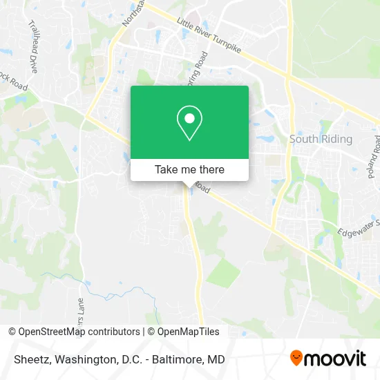 Sheetz map