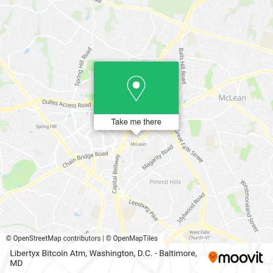 Libertyx Bitcoin Atm map