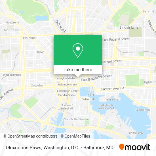 Dluxurious Paws map