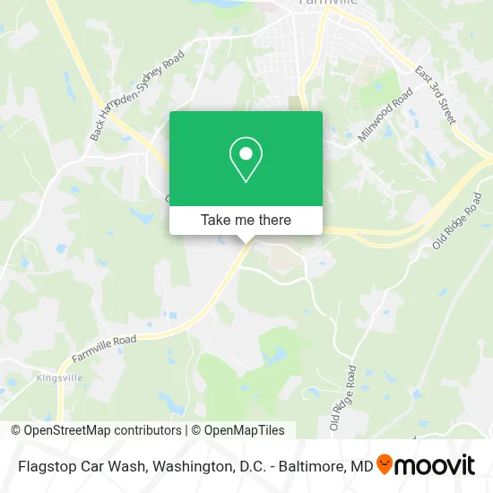 Flagstop Car Wash map