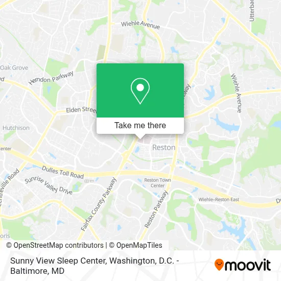 Sunny View Sleep Center map