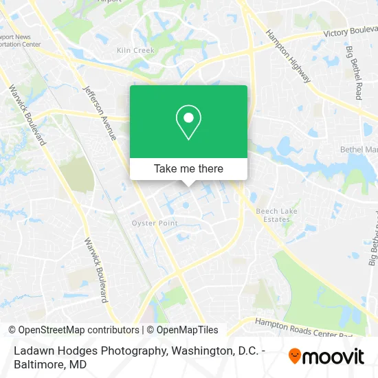 Ladawn Hodges Photography map