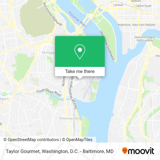 Taylor Gourmet map