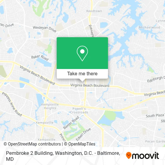 Pembroke 2 Building map
